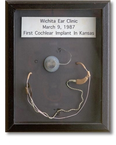 Kansas First Cochlear Implant